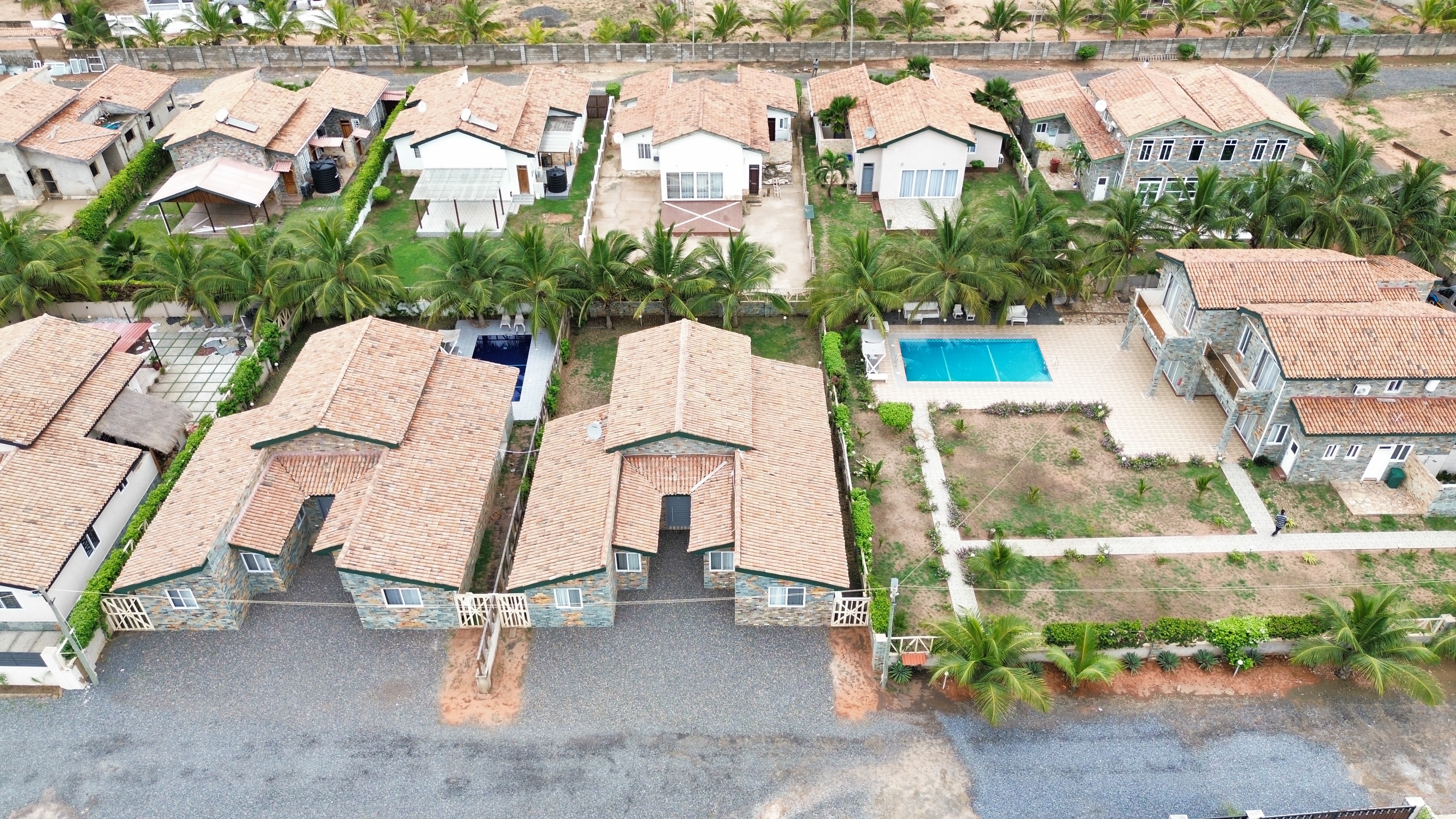 Gated community aerial